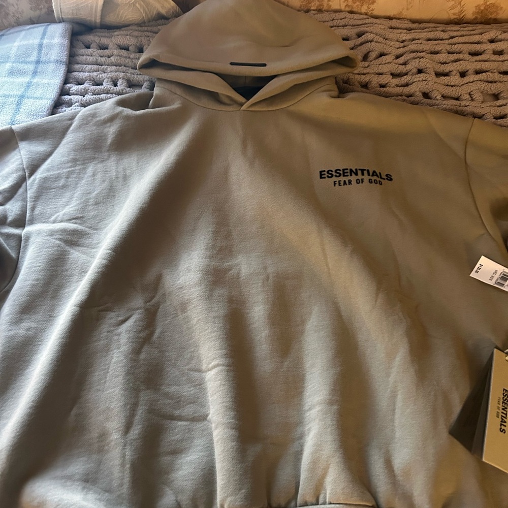 Fear of God Essentials Dessert Sand Hoodie